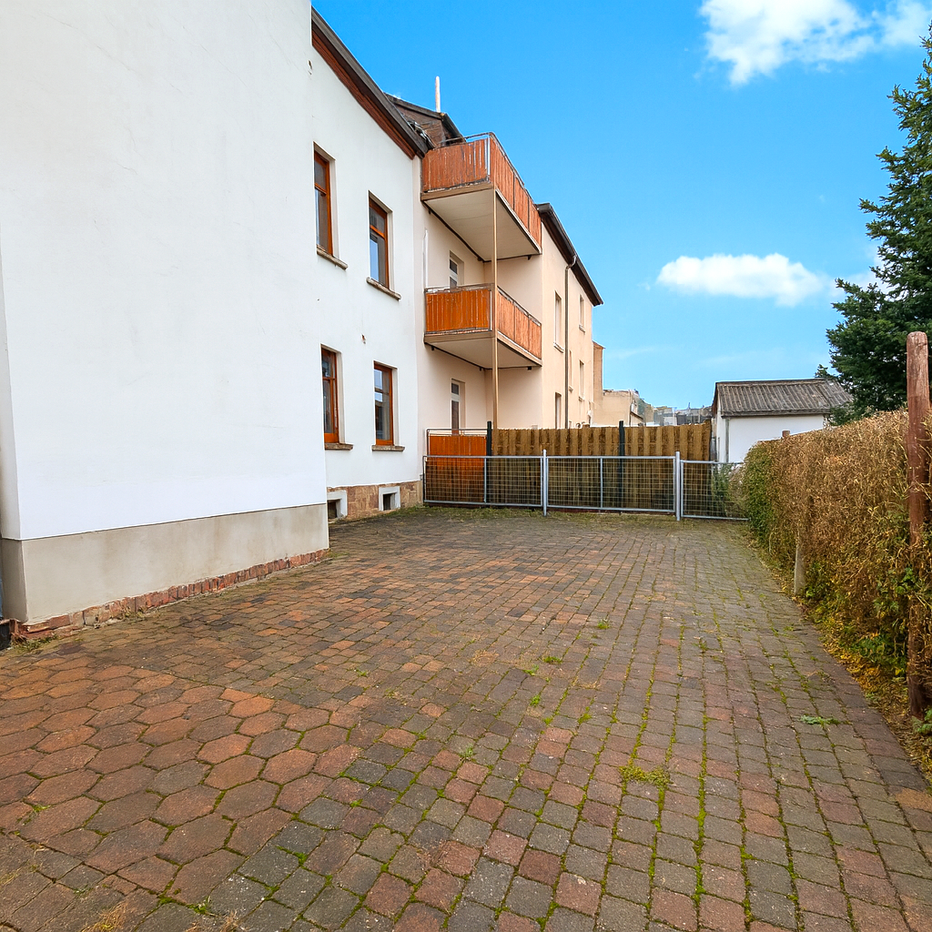 Praktischer Innenhof