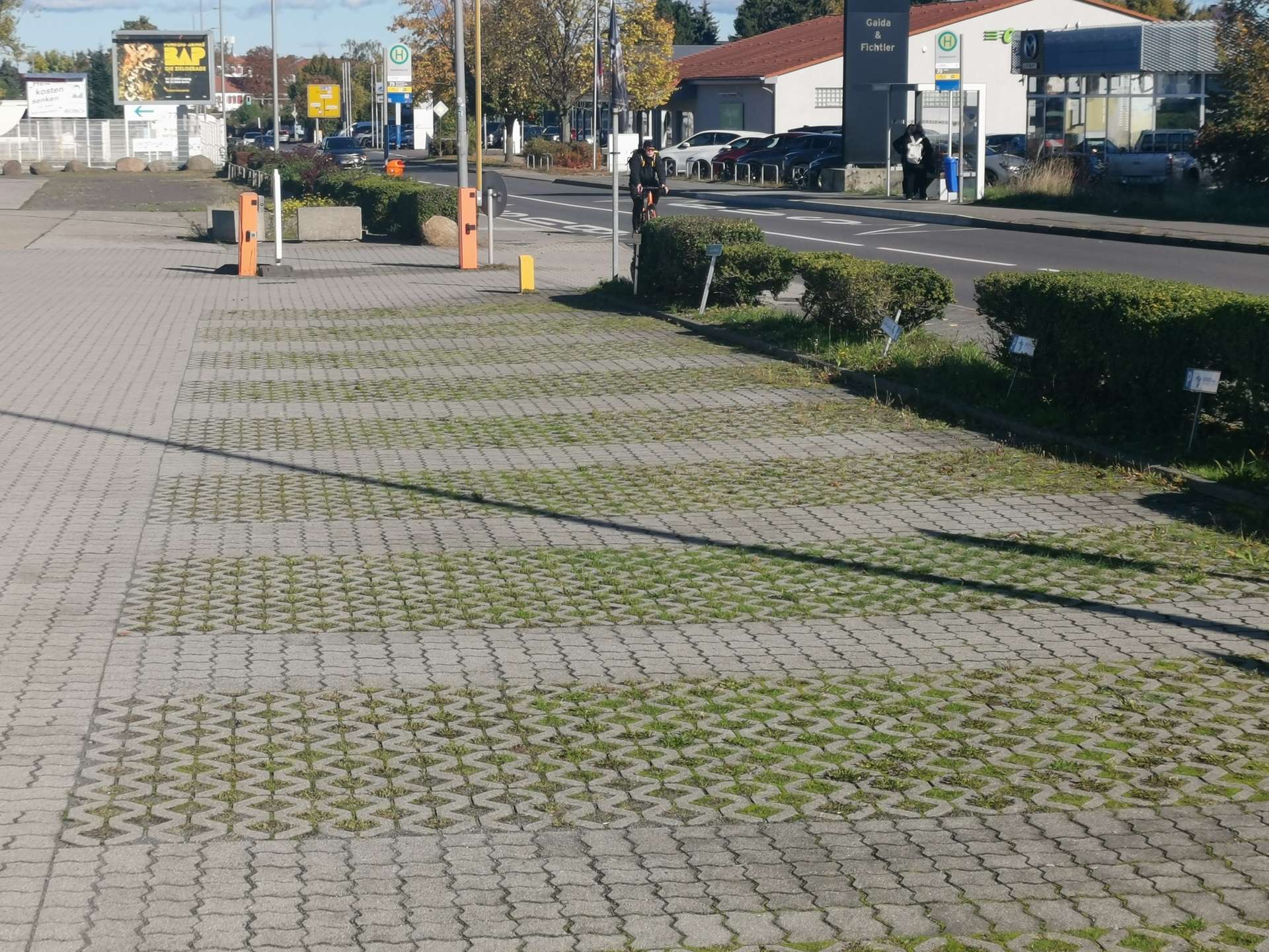 % Stellplätze