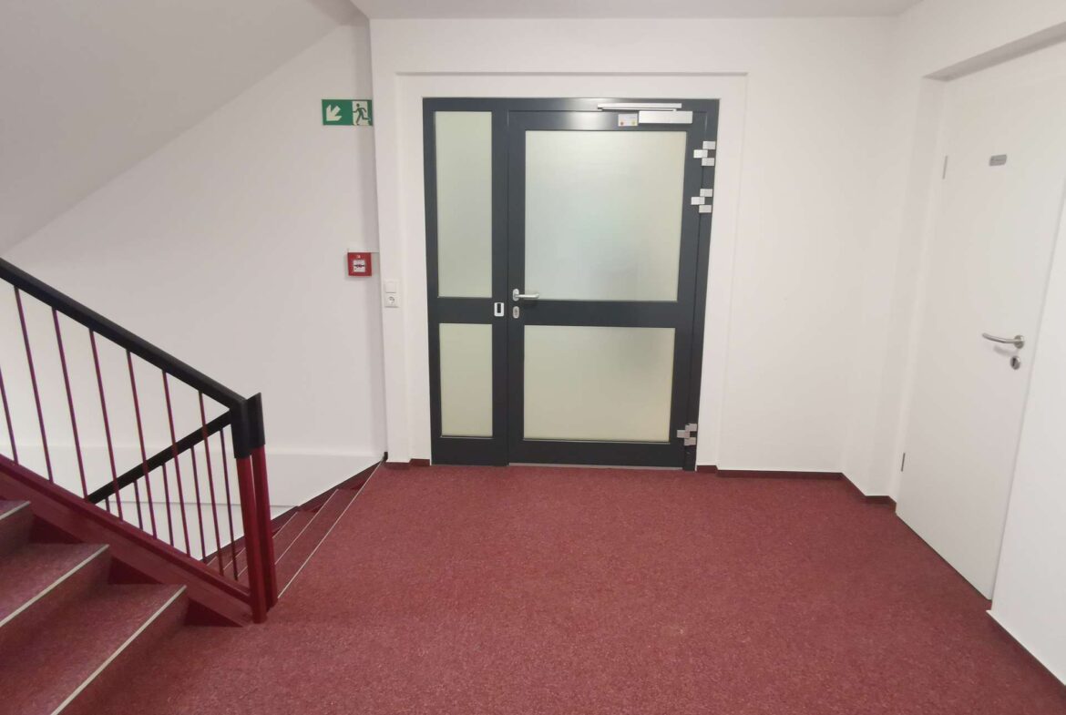 Eingang zur Bürofläche