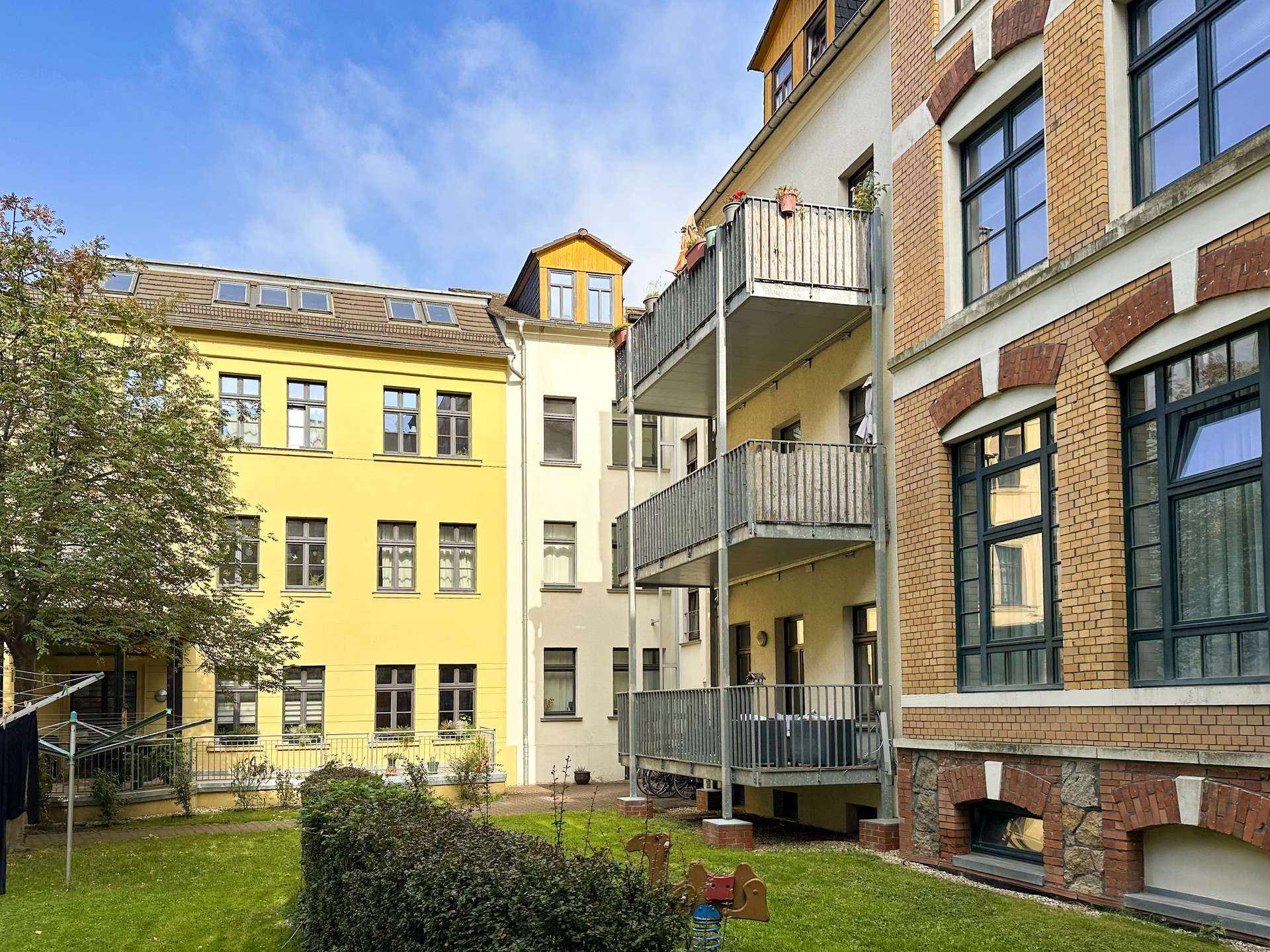 Schönes Hinterhaus