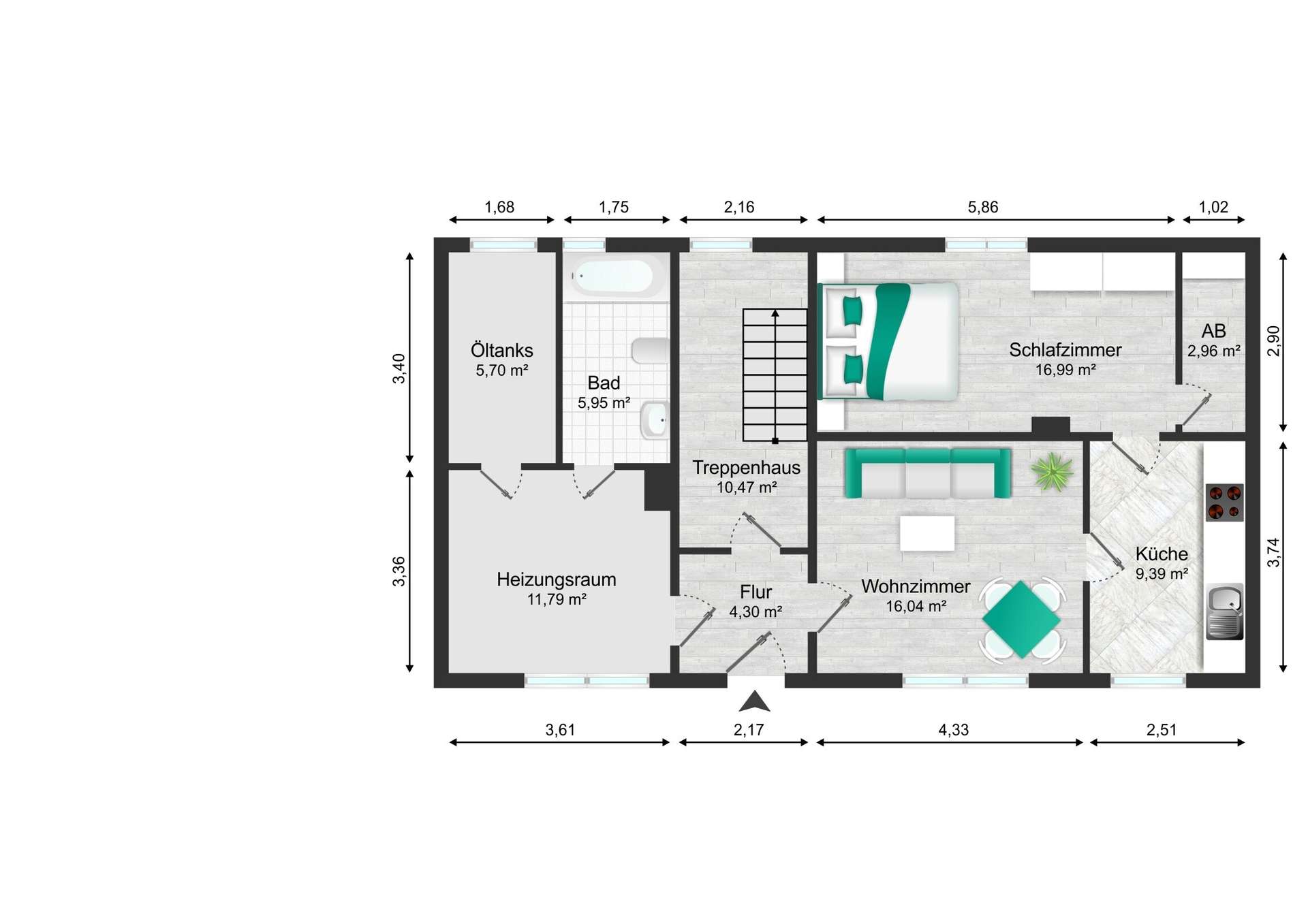 Grundriss EG