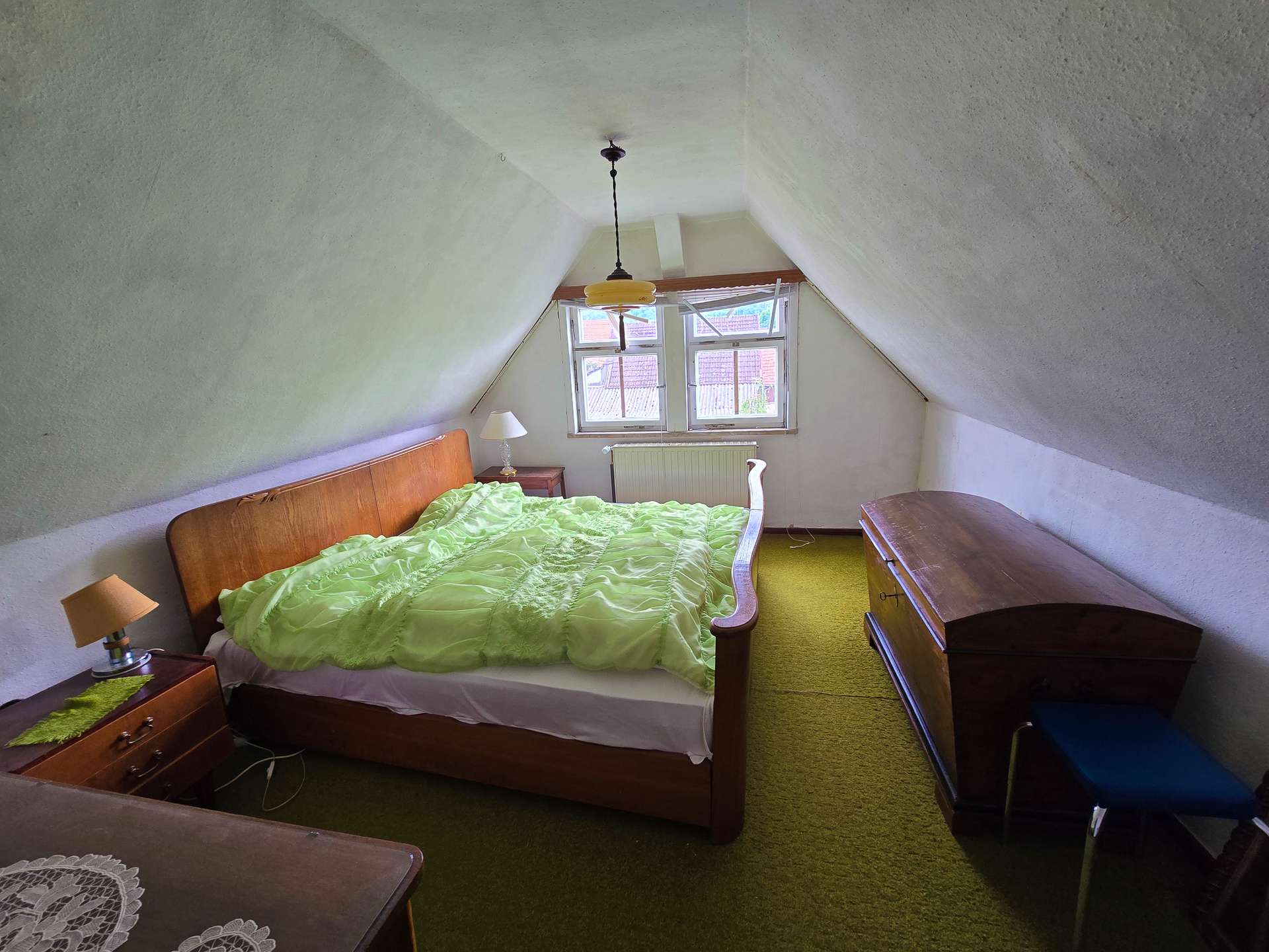 Schlafzimmer im Dachgeschoss