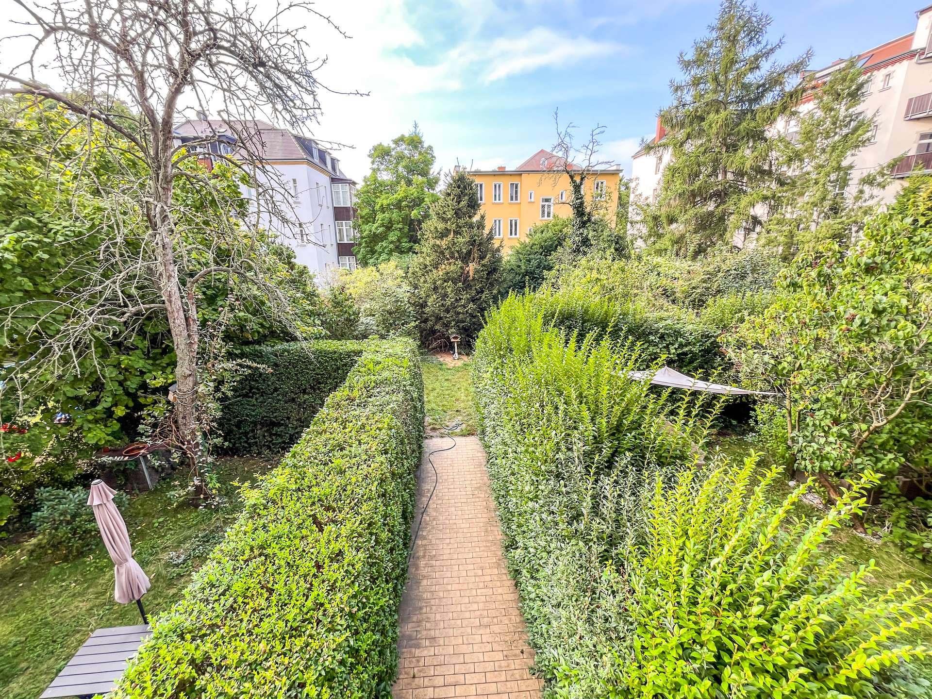 Blick in den Hof