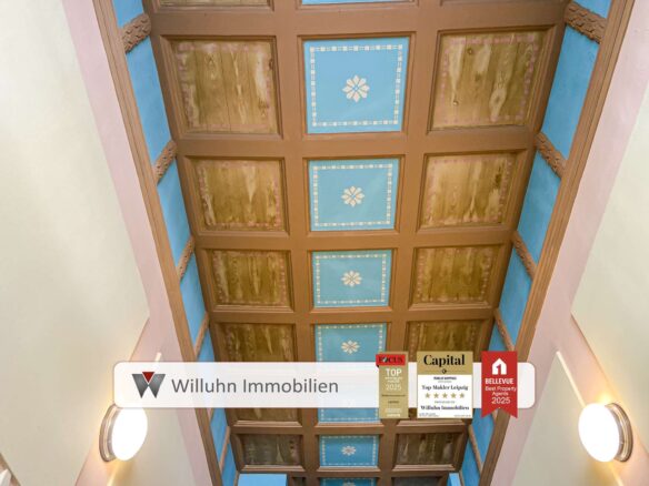 Hauseingang Decke