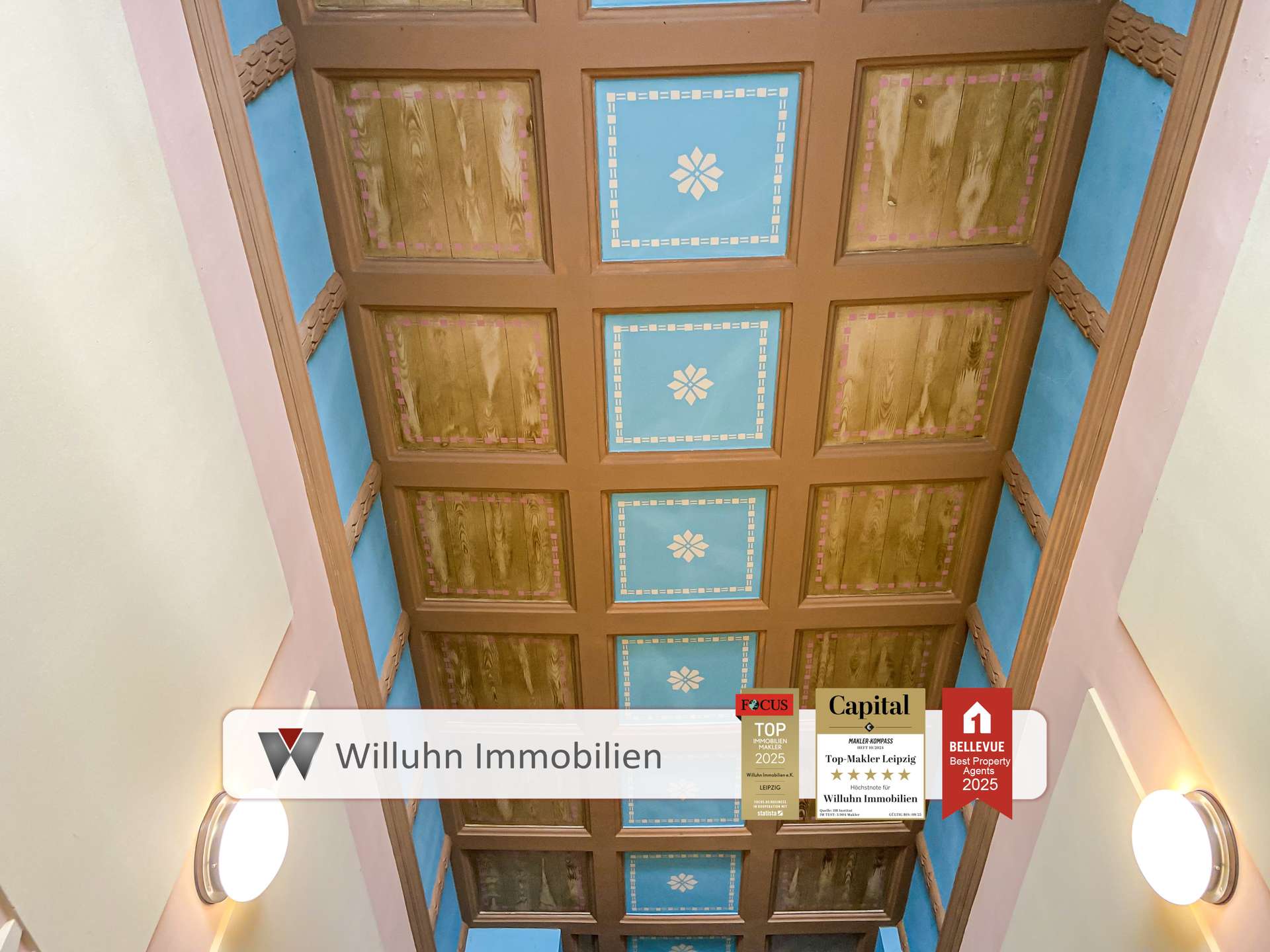 Hauseingang Decke