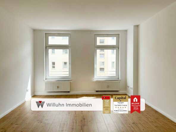 Lichtdurchfluteter Raum