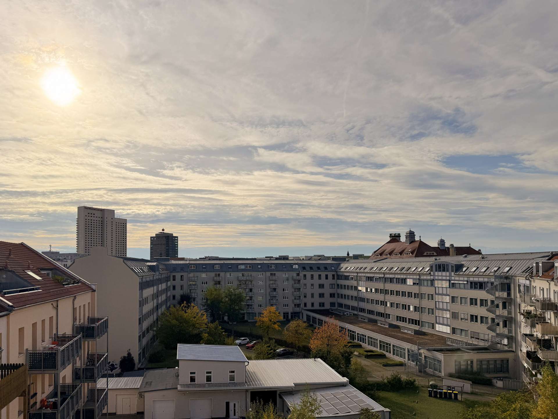 Ausblick Wohnzimmer