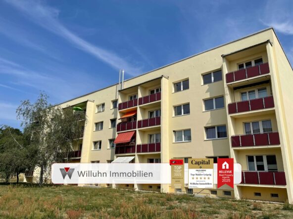 Hinteransicht mit Balkonen K