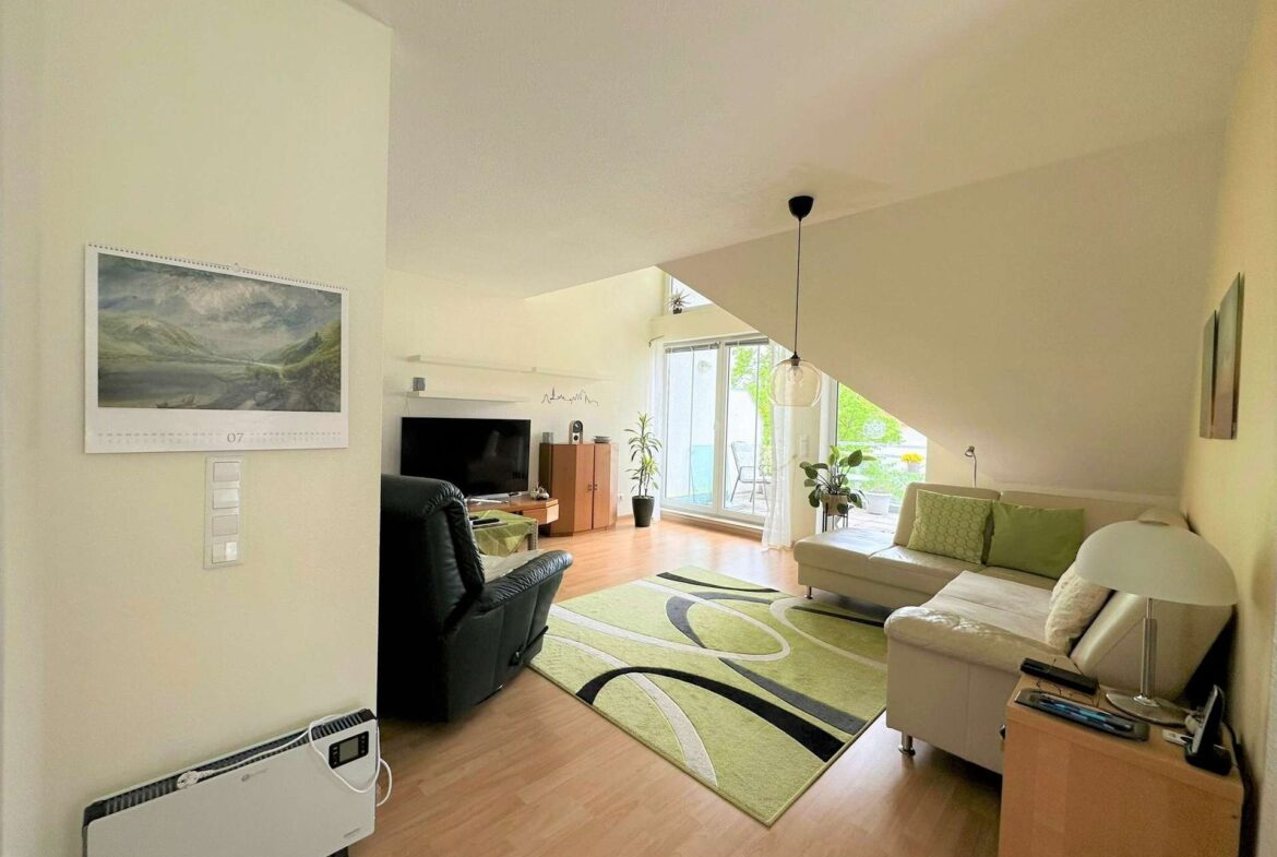 Ansicht auf das Wohnzimmer