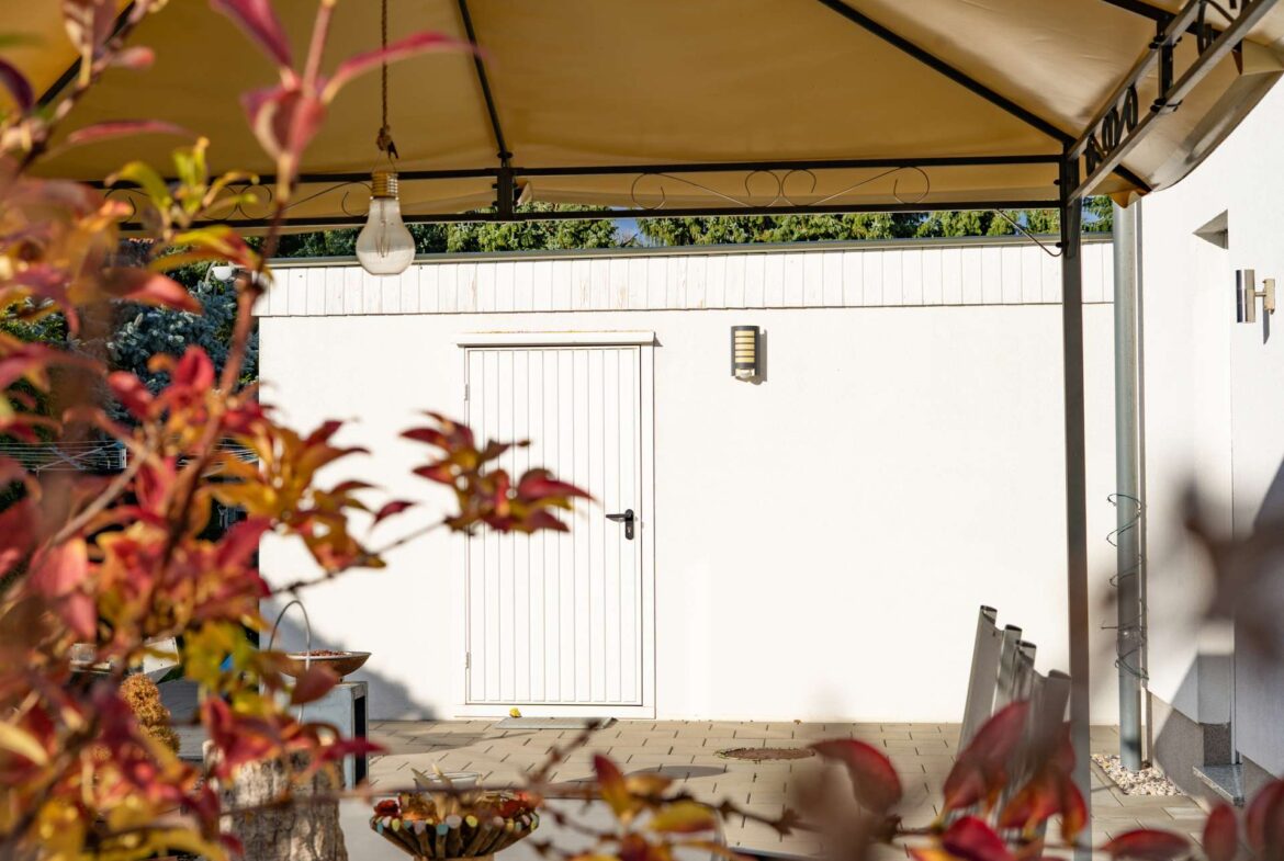 Detail Terrasse Einfamilienhaus Großpösna
