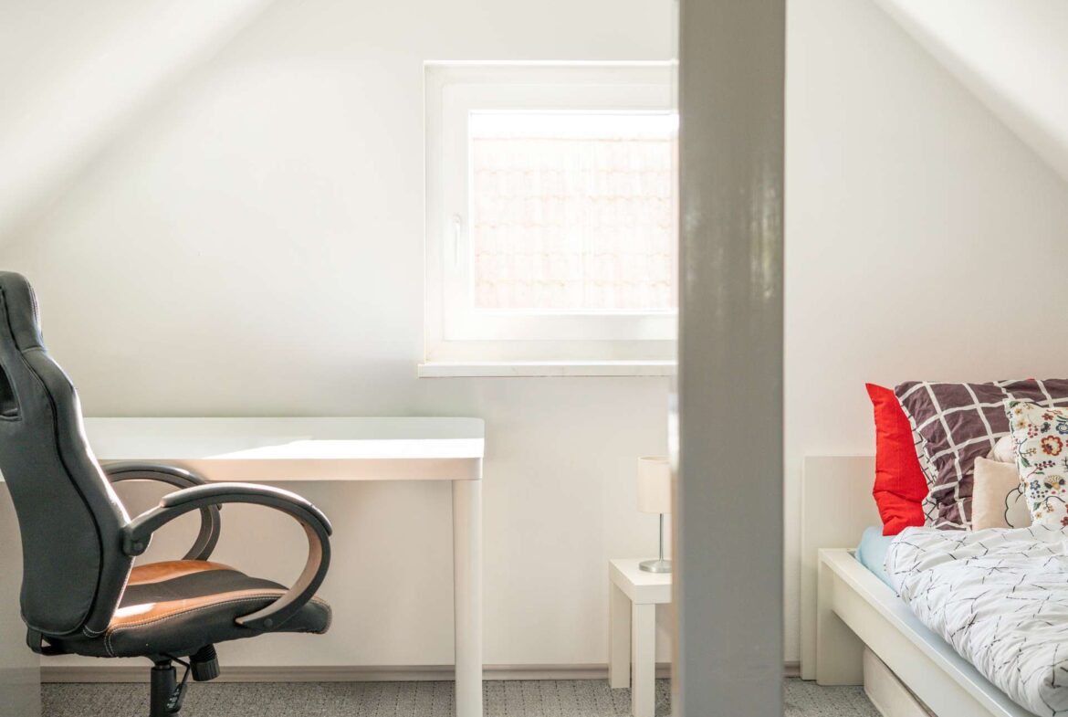 Dachgeschoss Detail Einfamilienhaus Pösna