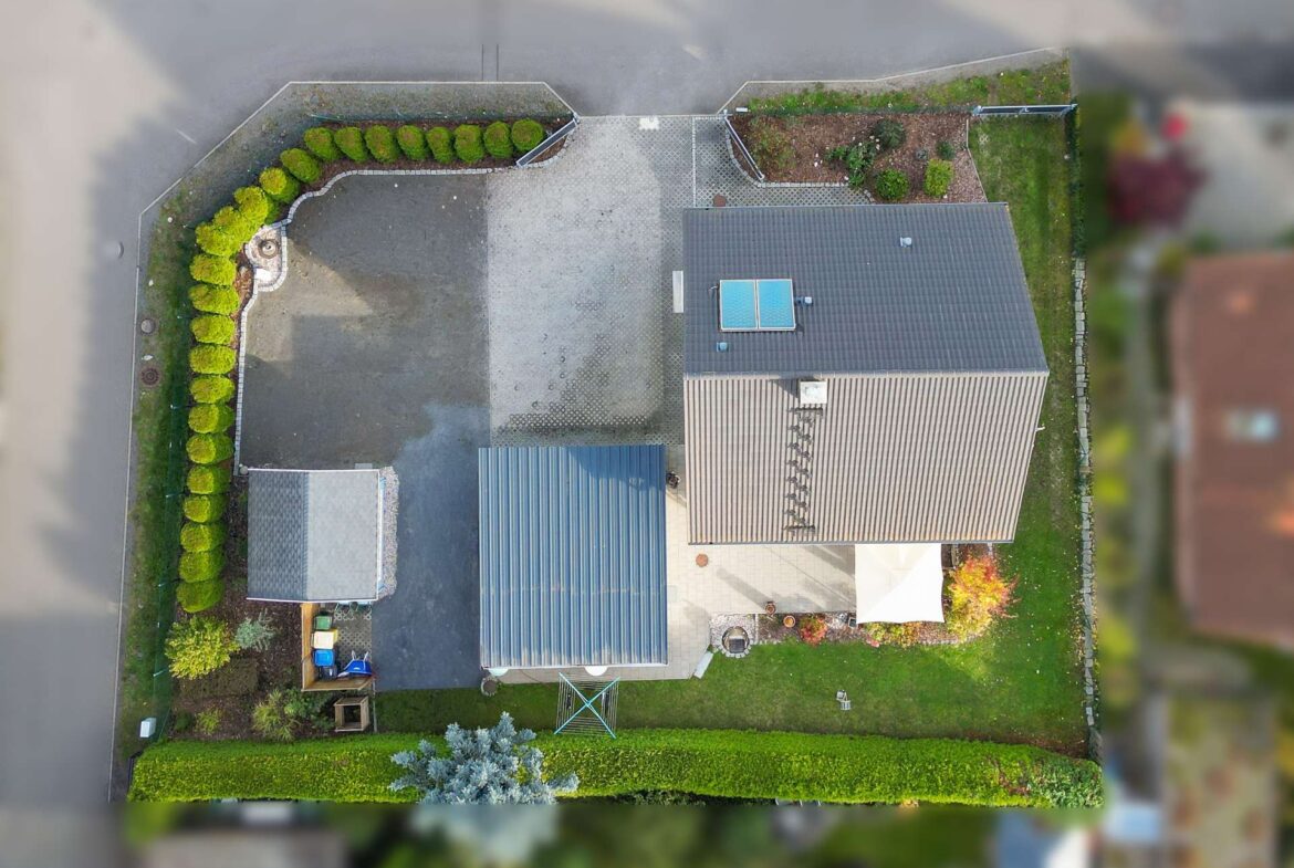 Drohne Draufsicht Großpösna