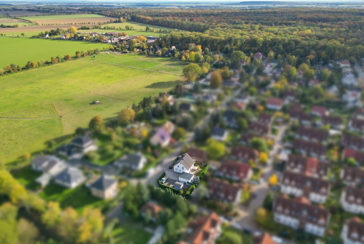 Drohne Umgebung Großpösna