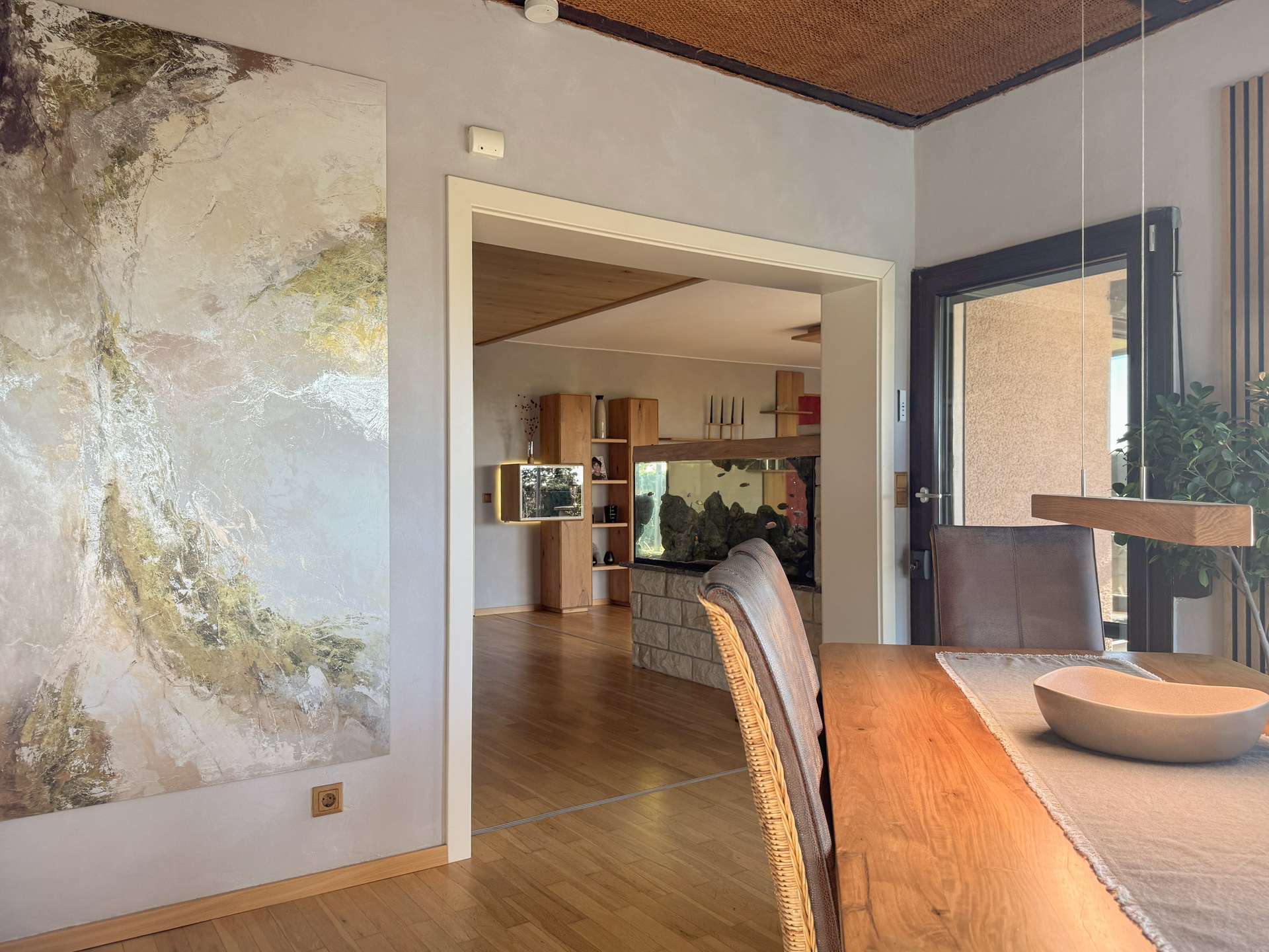 Verbindung Wohn- u. Essbereich