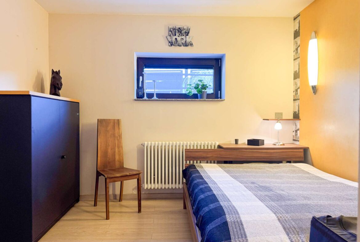 Schlafzimmer im Souterrain
