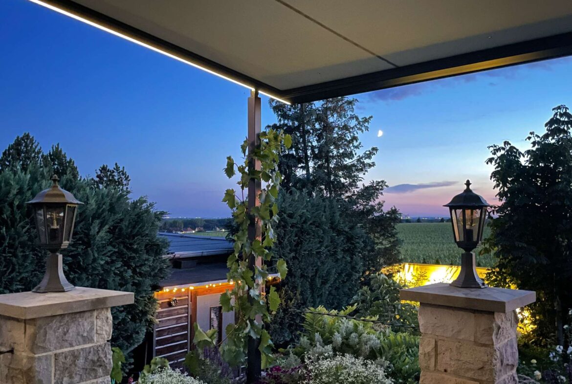 Sonnenuntergang im Sommer