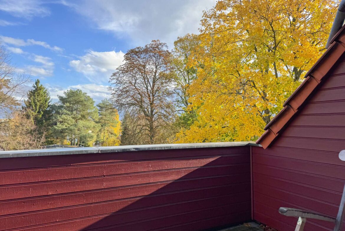 Loggia in Ost-Ausrichtung
