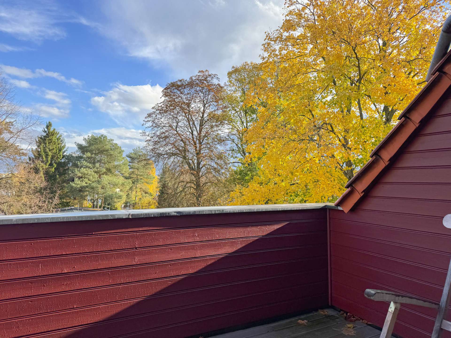 Loggia in Ost-Ausrichtung