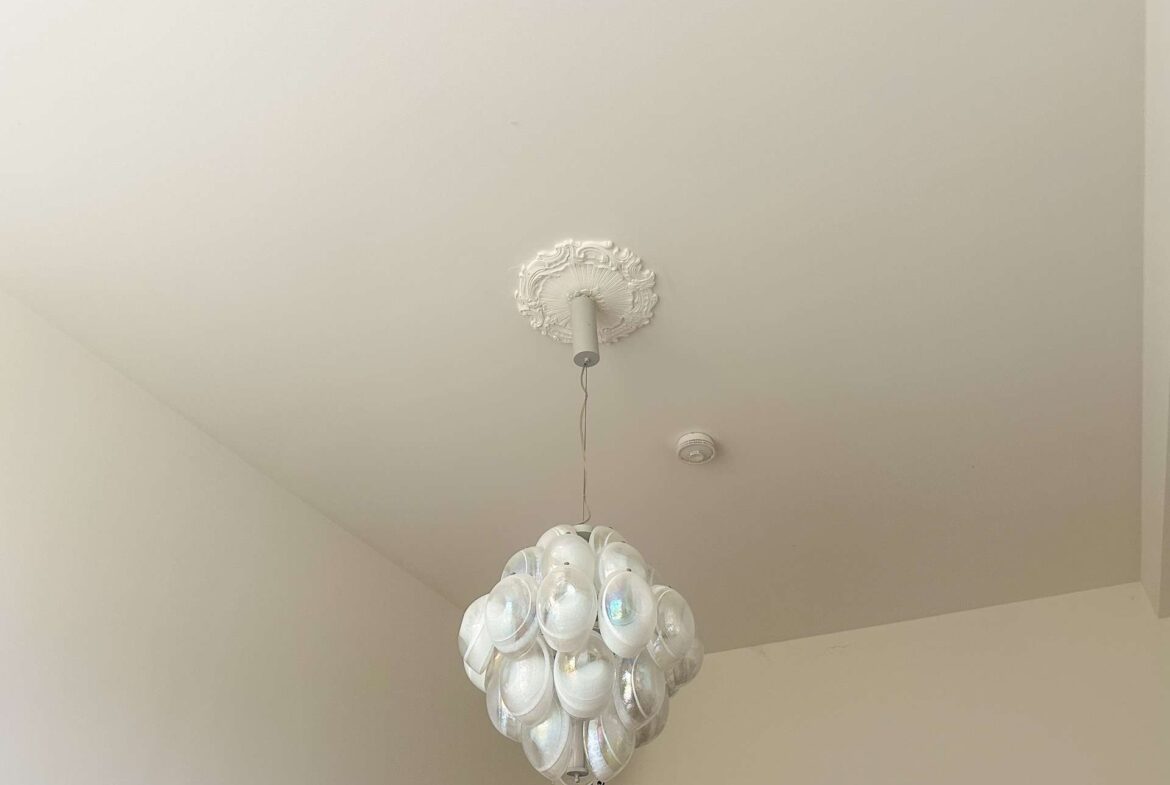 Charmante Stuckrosette