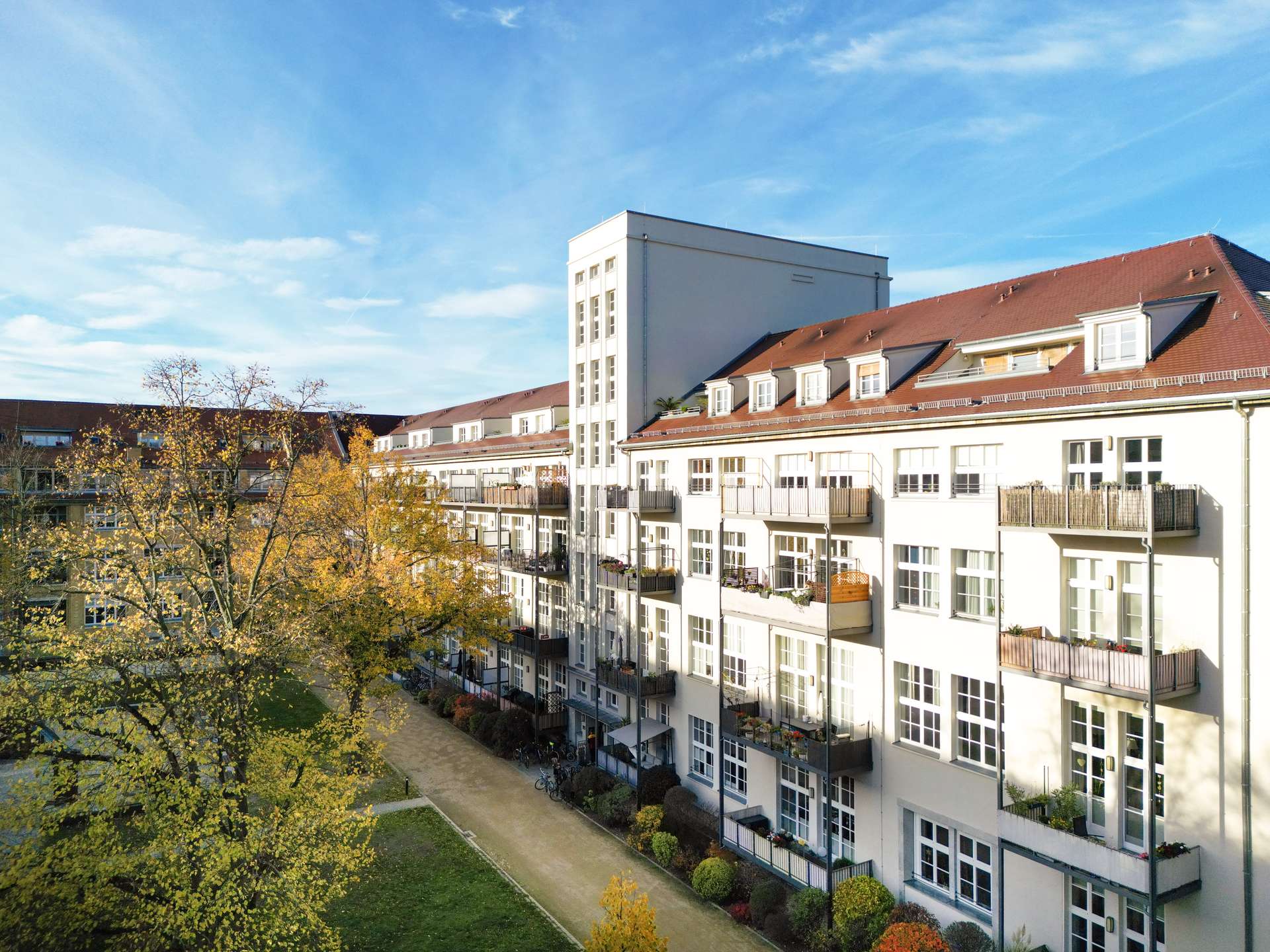 Saniertes Industriegebäude