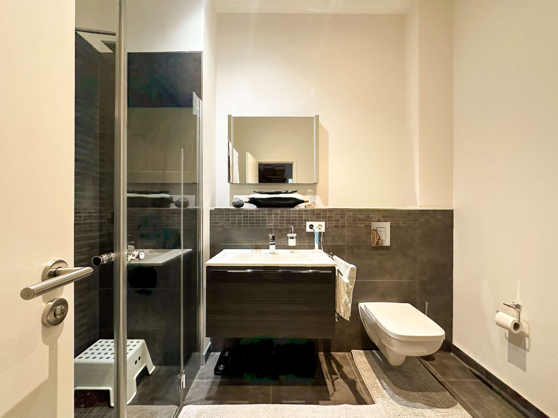 Gäste-Bad mit Dusche