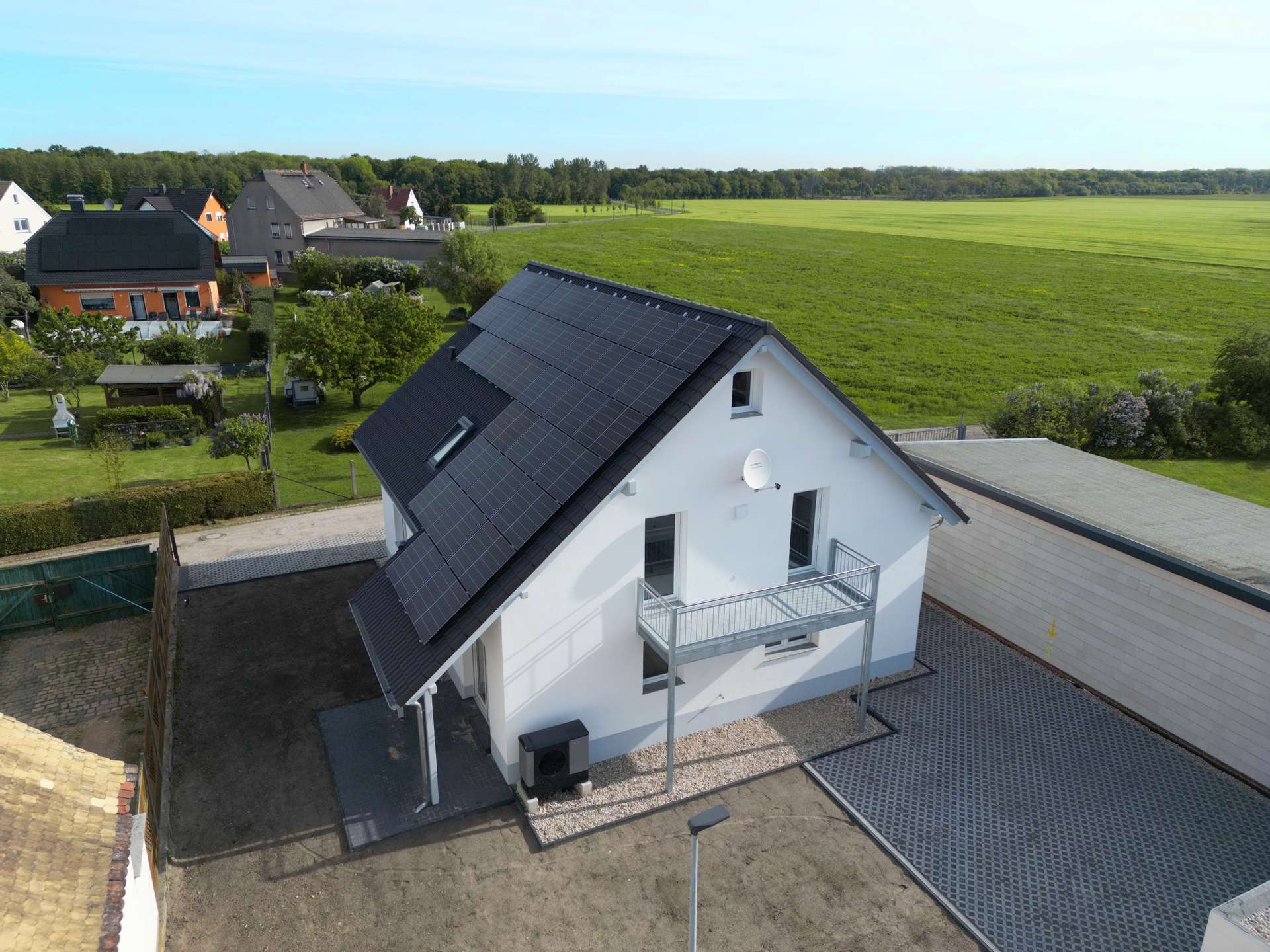 Draufsicht - Musterhaus