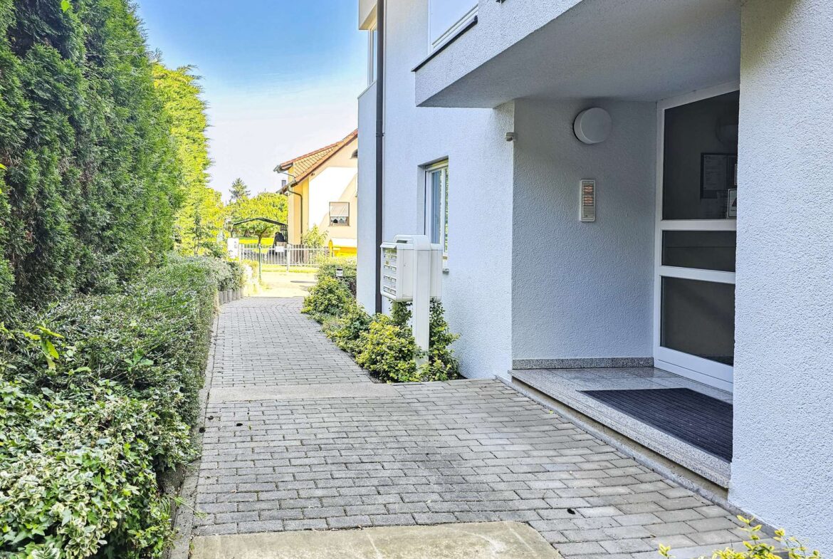 Einladender Hauseingang