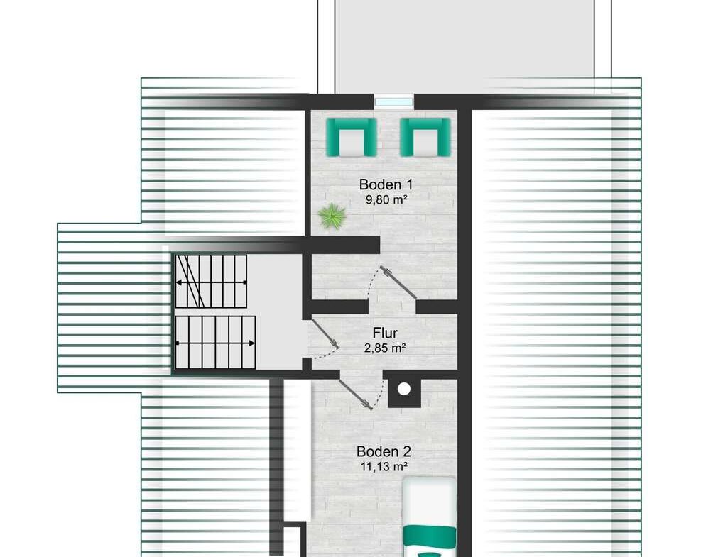 Grundriss DG Bestand