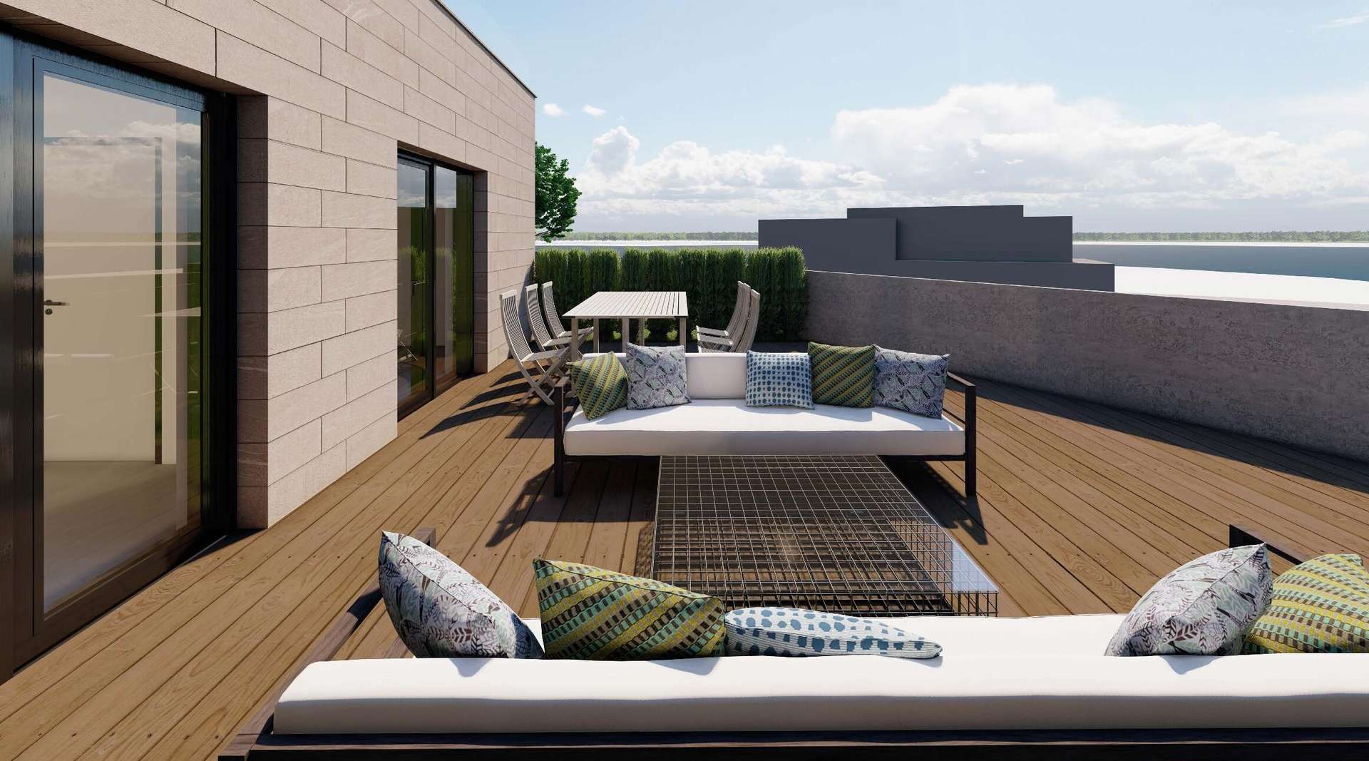 Terrasse Dachgeschoss