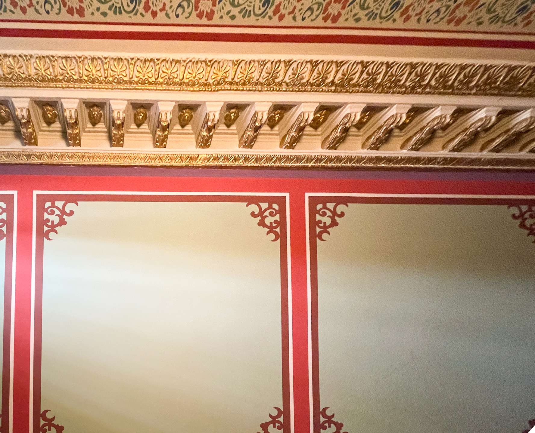 Stuckelemente Treppenhaus