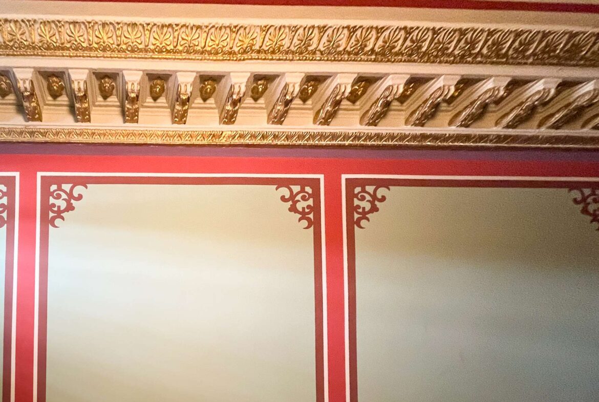 Stuckelemente Treppenhaus