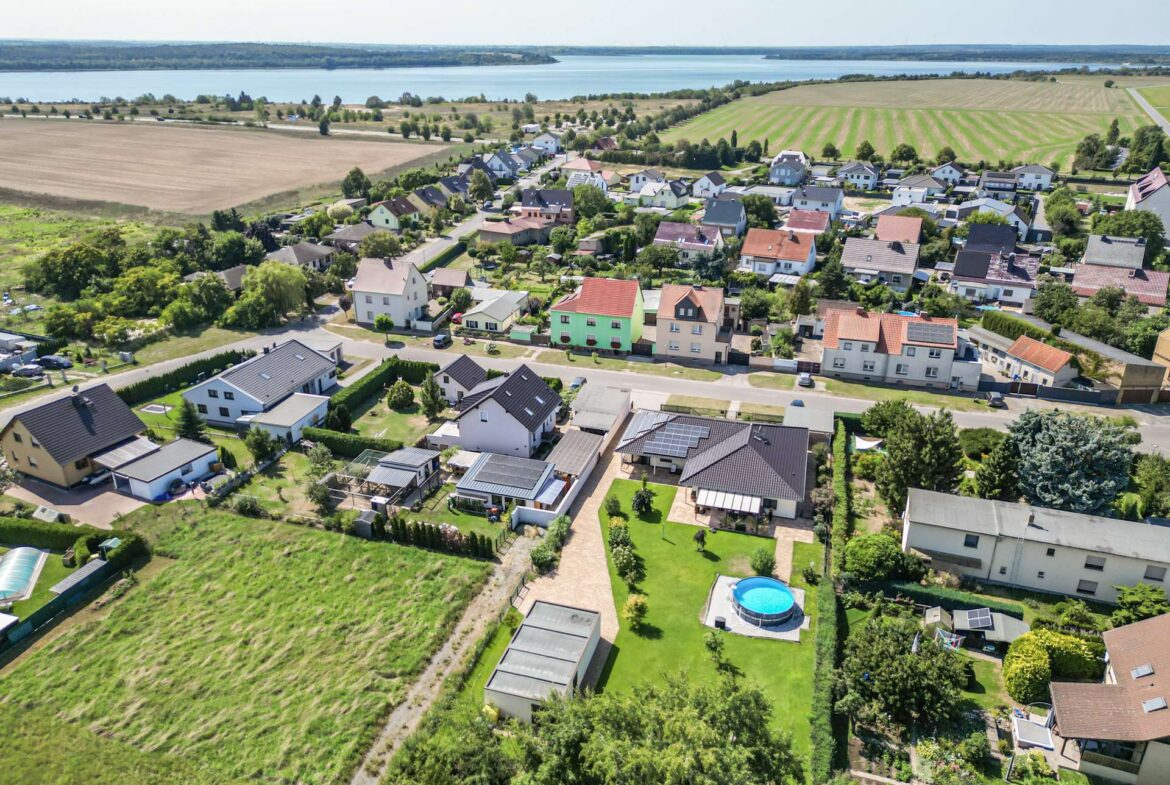 Tolle Siedlung am See