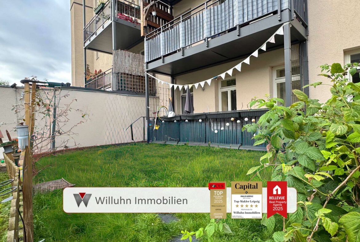 Erdgeschosswohnung mit Garten