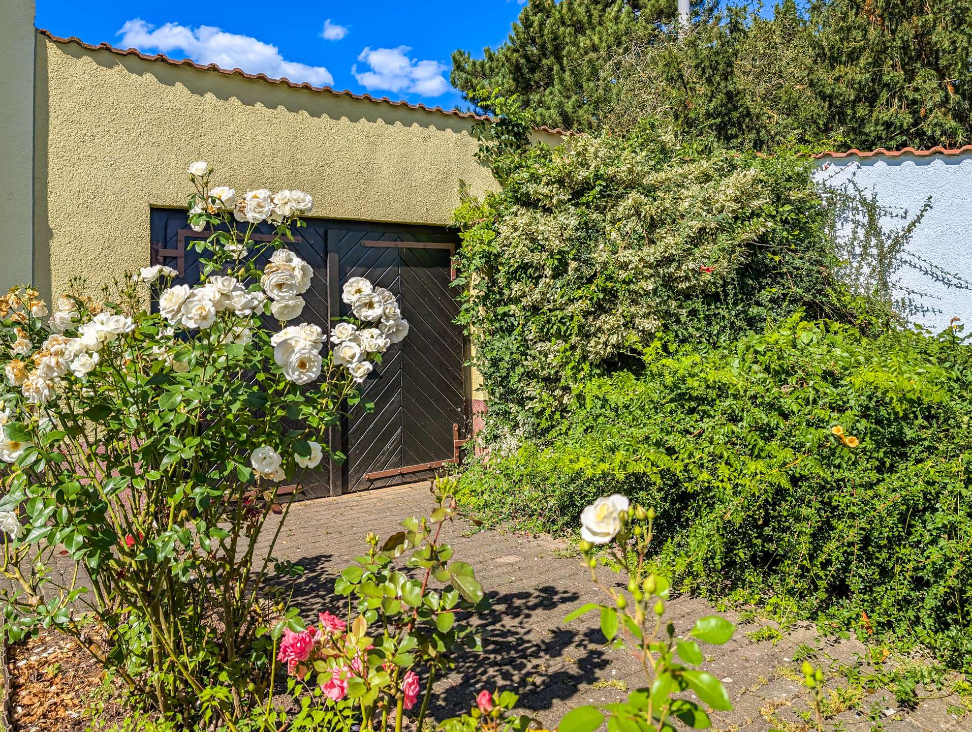 Ansicht Werkstattgarage