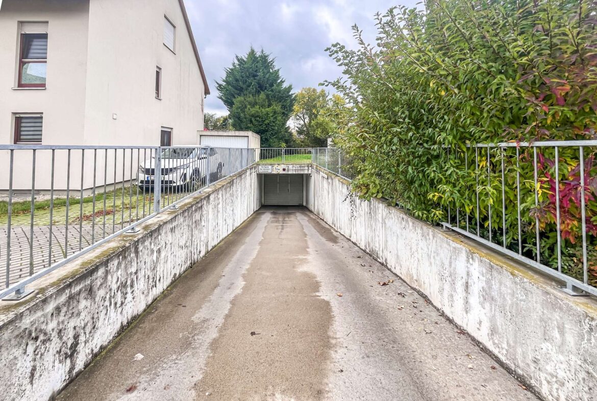 Zufahrt Tiefgarage
