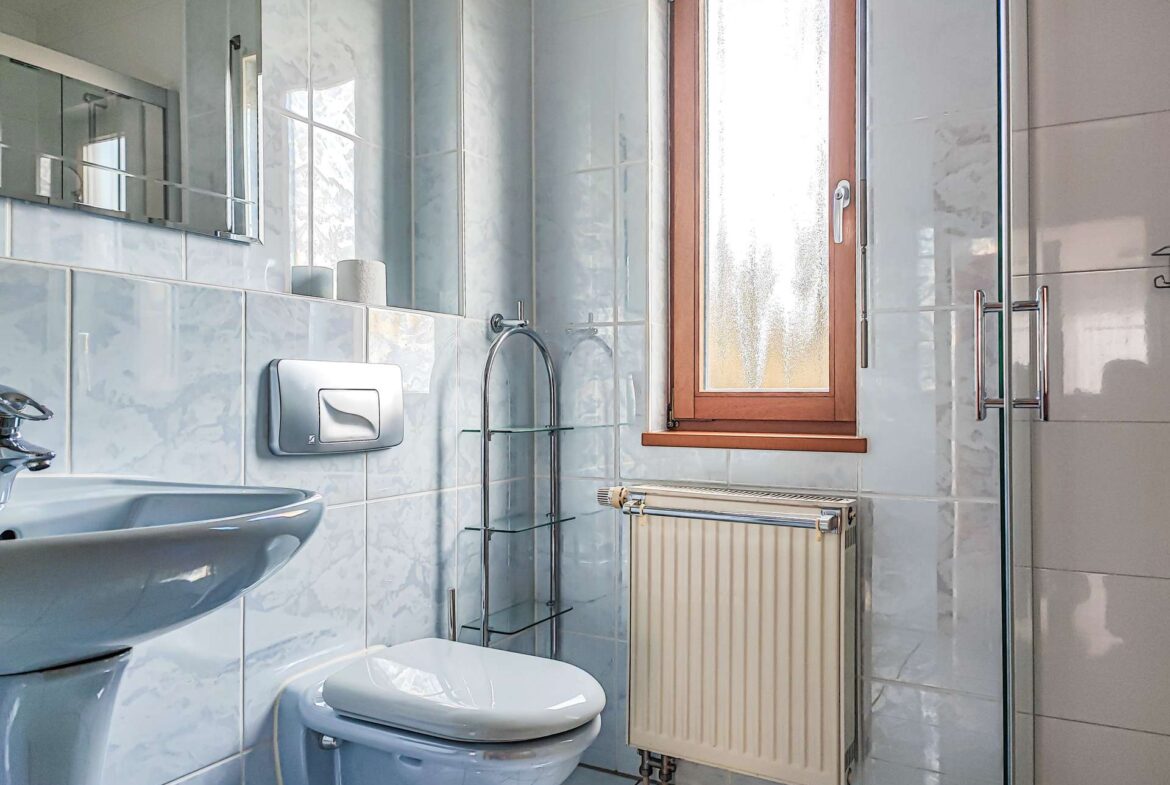 Gästebad mit Fenster