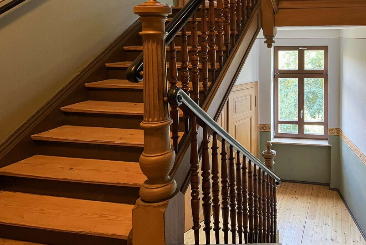 Gepflegtes Treppenhaus