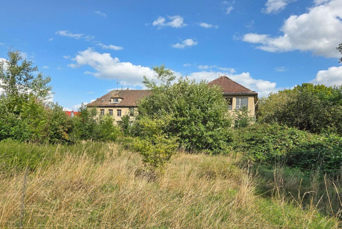 sehr großes Grundstück