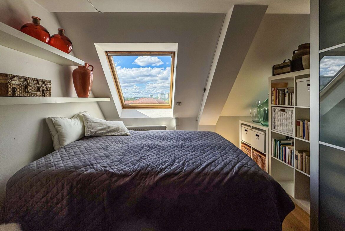 Abgegrenzter Schlafraum