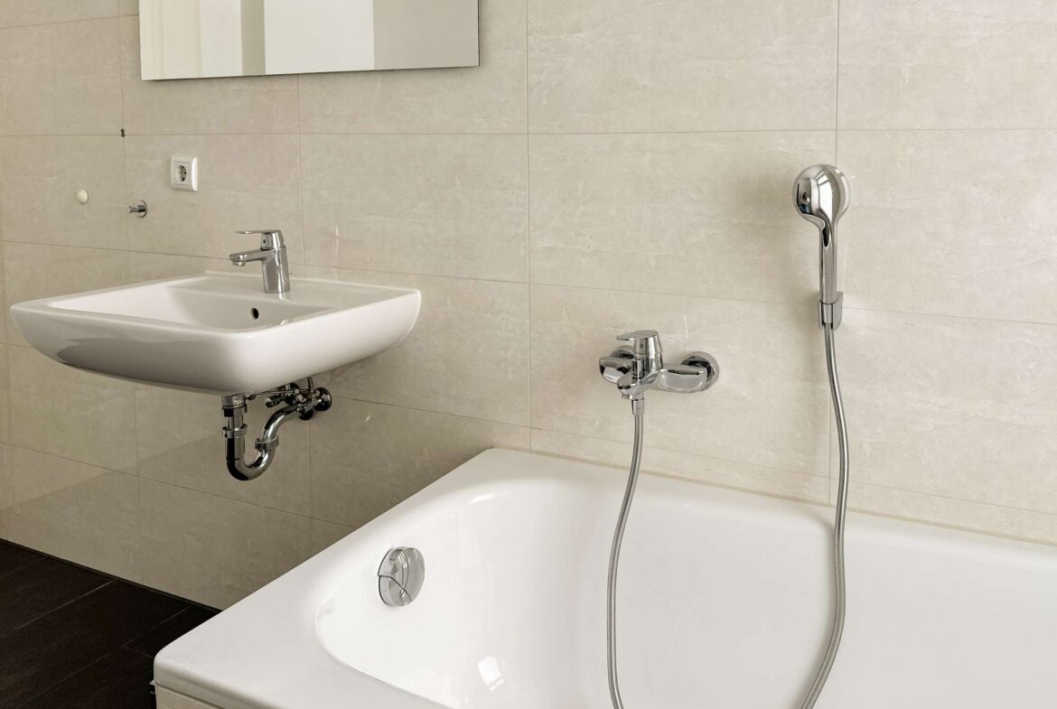 Hochwertige Sanitärausstattung