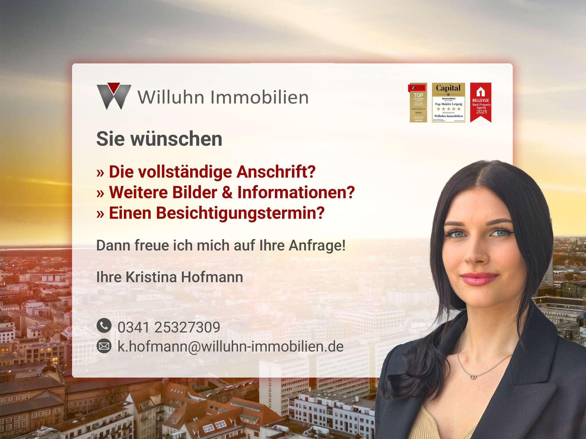 Kontaktdaten Kristina Hofmann