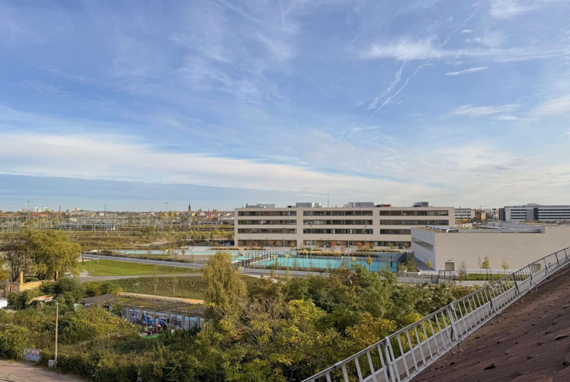 Weitsicht über Leipzig