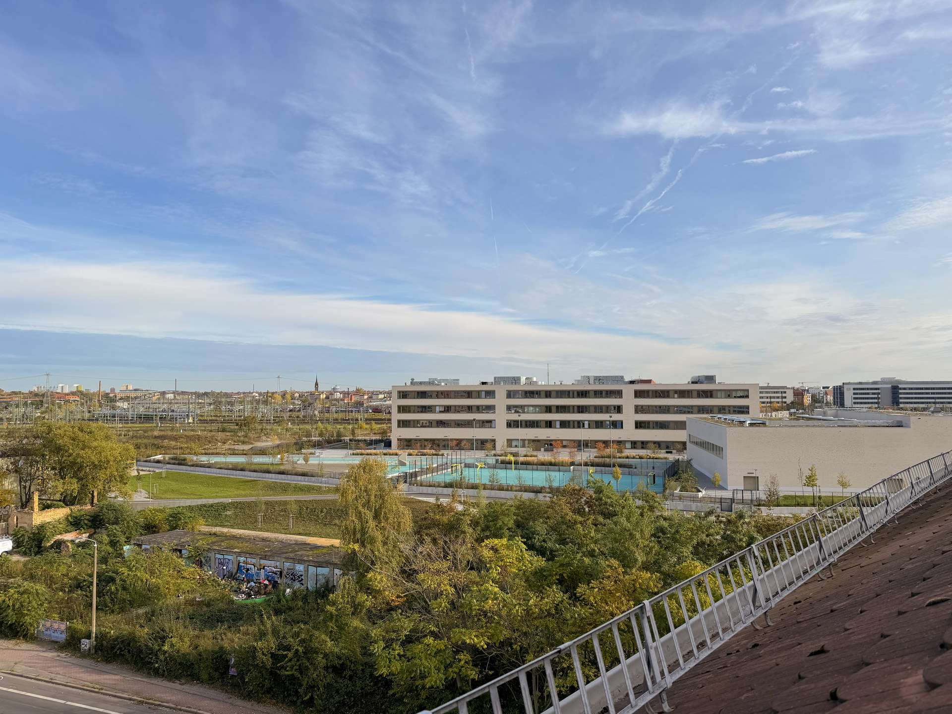 Weitsicht über Leipzig