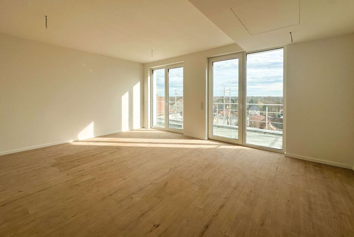 Offener Wohnbereich mit schönem Ausblick