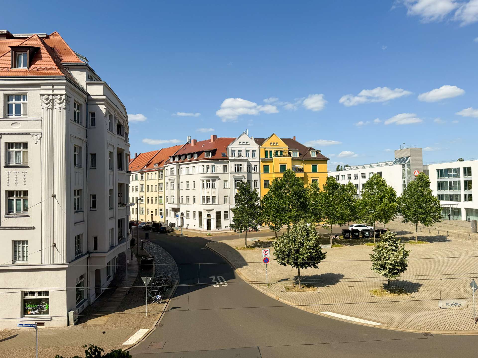 Ausblick der Schlafzimmer