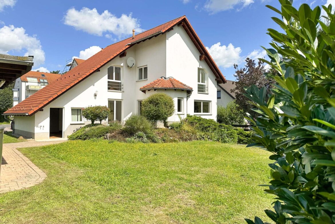 Architektenhaus mit großem Garten