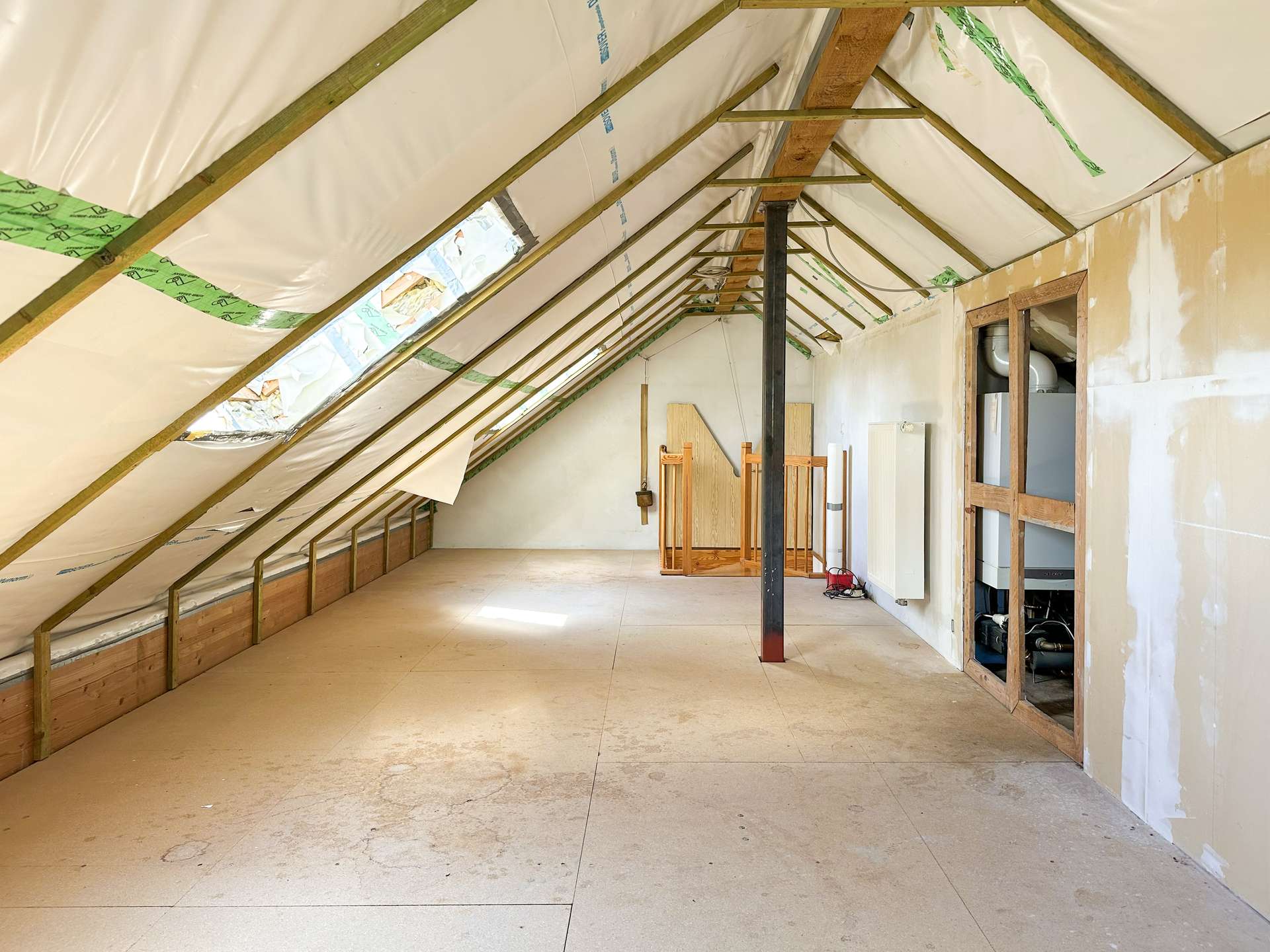 Ausbaubares Dachgeschoss