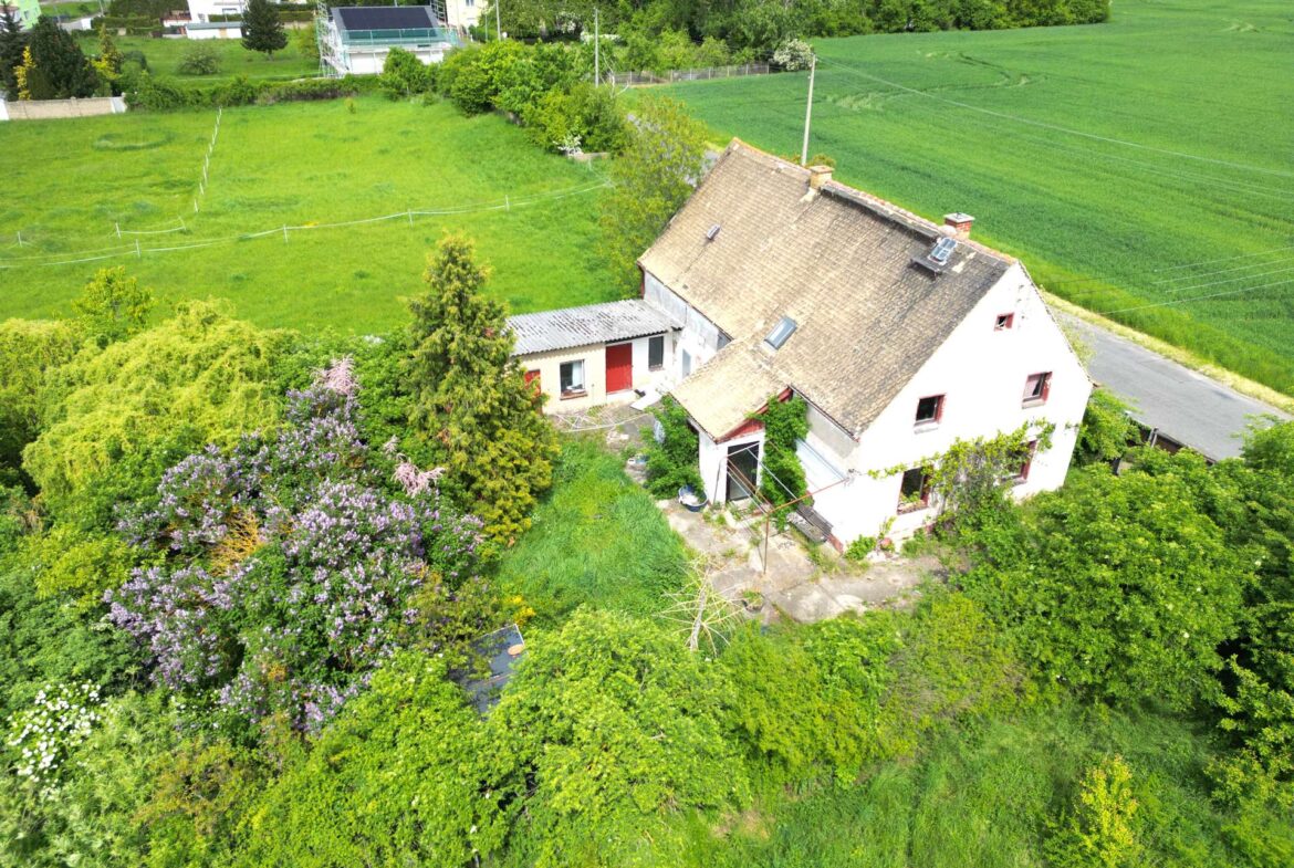 Haus von oben