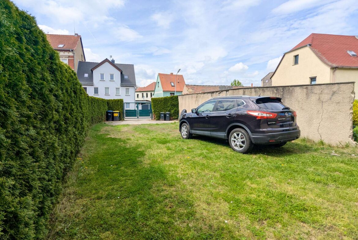 Zufahrt zum Grundstück