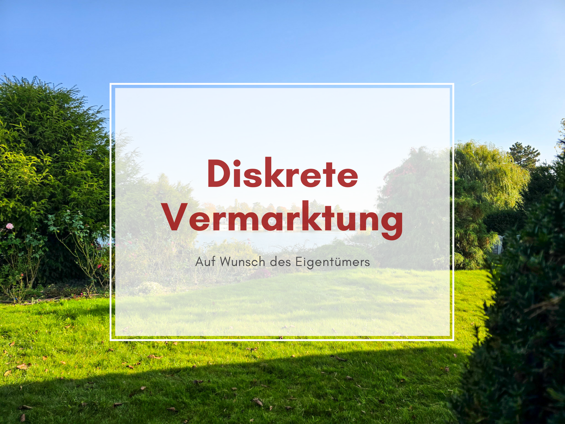 Diskrete Vermarktung 